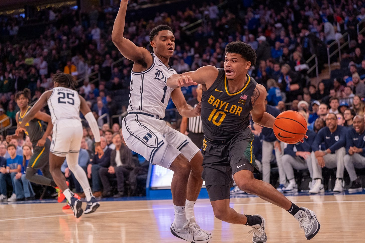 No. 21 Duke goes on late run, tops No. 10 Baylor men's basketball 78-70 |  The Baylor Lariat