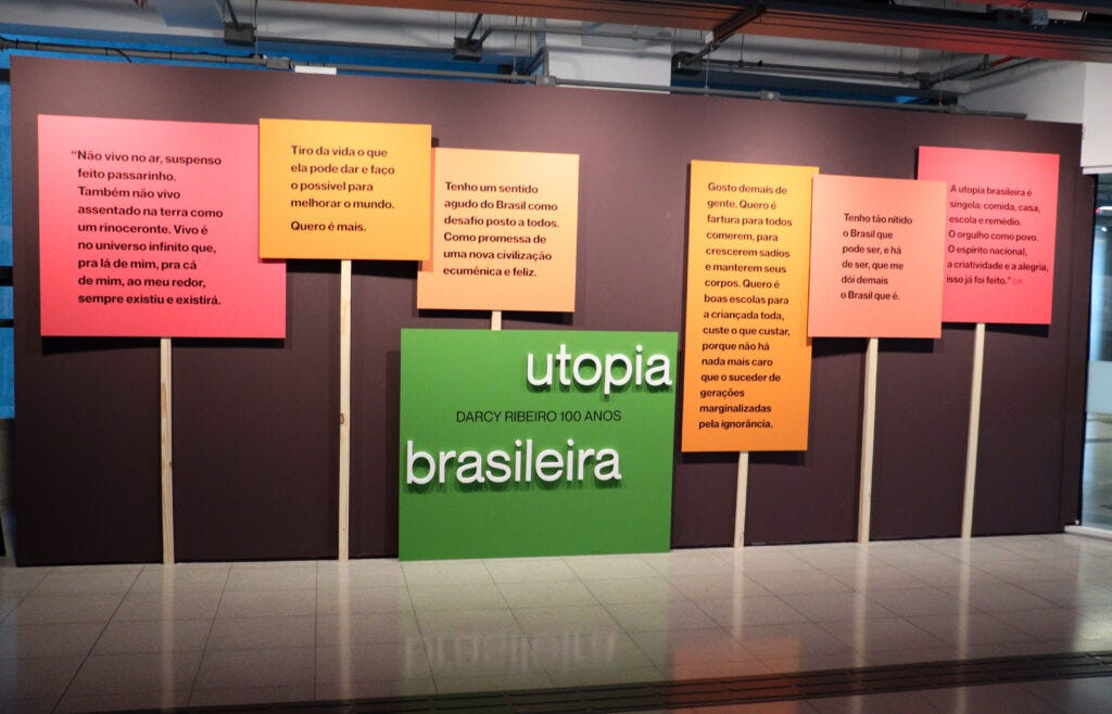 Exposição celebra o centenário de Darcy Ribeiro no Sesc 24 de Maio - Sesc  São Paulo : Sesc São Paulo