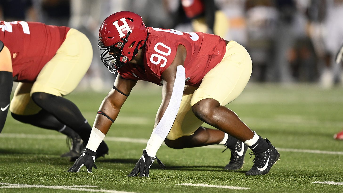 Football's Truman Jones Selected as Semifinalist for William V. Campbell  Trophy - Harvard University