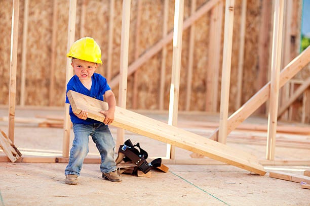 Heavy Labor Stock Photo - Download Image Now - Child, Construction  Industry, Building - Activity - iStock