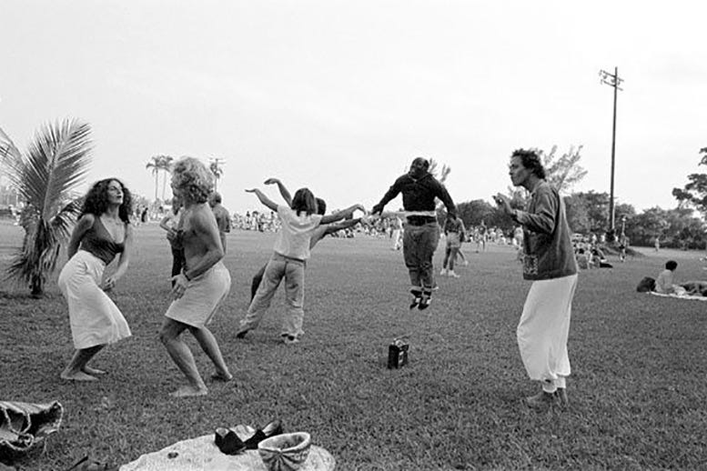 Figure 2: Hippies in Peacock Park