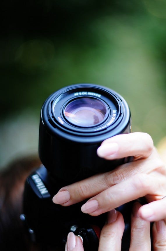 Camera lens focusing