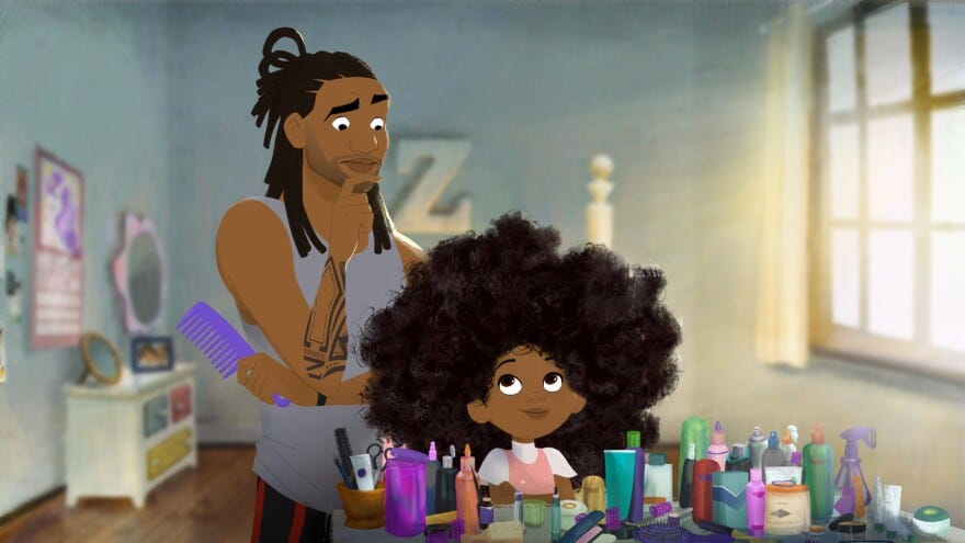 Hair Love' Uses Animation To Bring A Story Of Natural Hair In Black  Families To Life | WLRN
