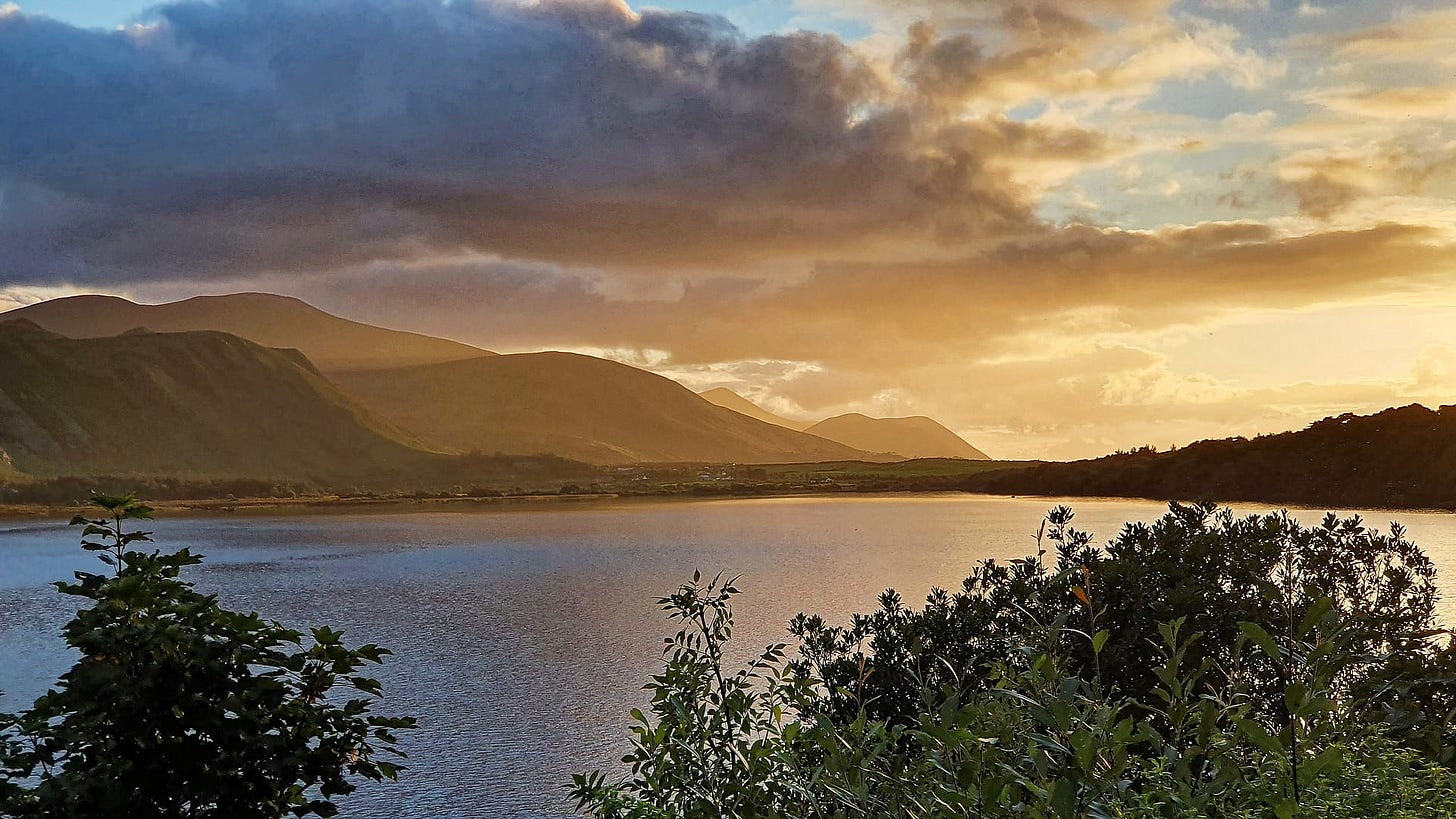 Sunset on Lake Carragh