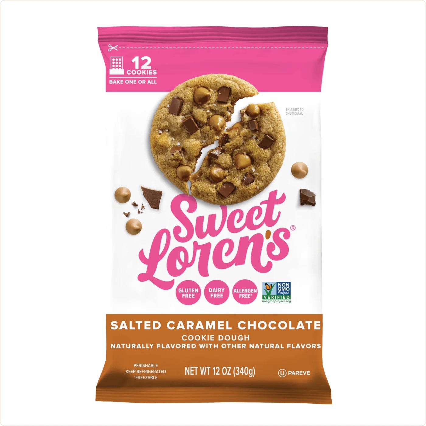 Sweet Loren’s Salted Caramel Chocolate Cookie Dough