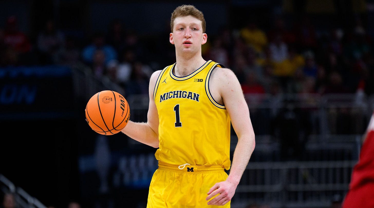 Israeli-American Michigan basketball star Danny Wolf is seeking glory in  March Madness — and likely the NBA - Jewish Telegraphic Agency