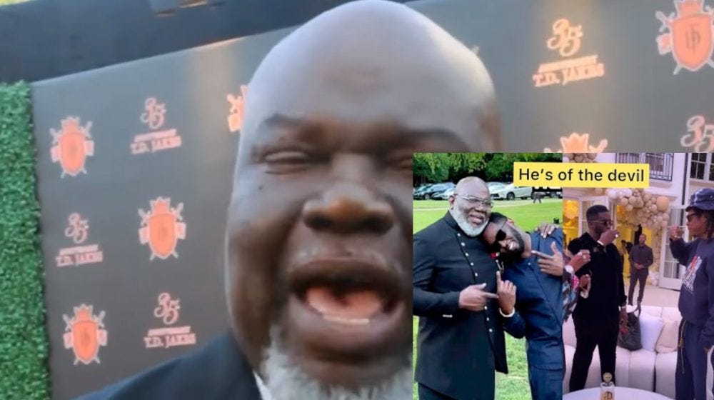 Bishop T.D. Jakes Embroiled in Controversy: Allegations of Involvement in Diddy’s Scandalous Parties