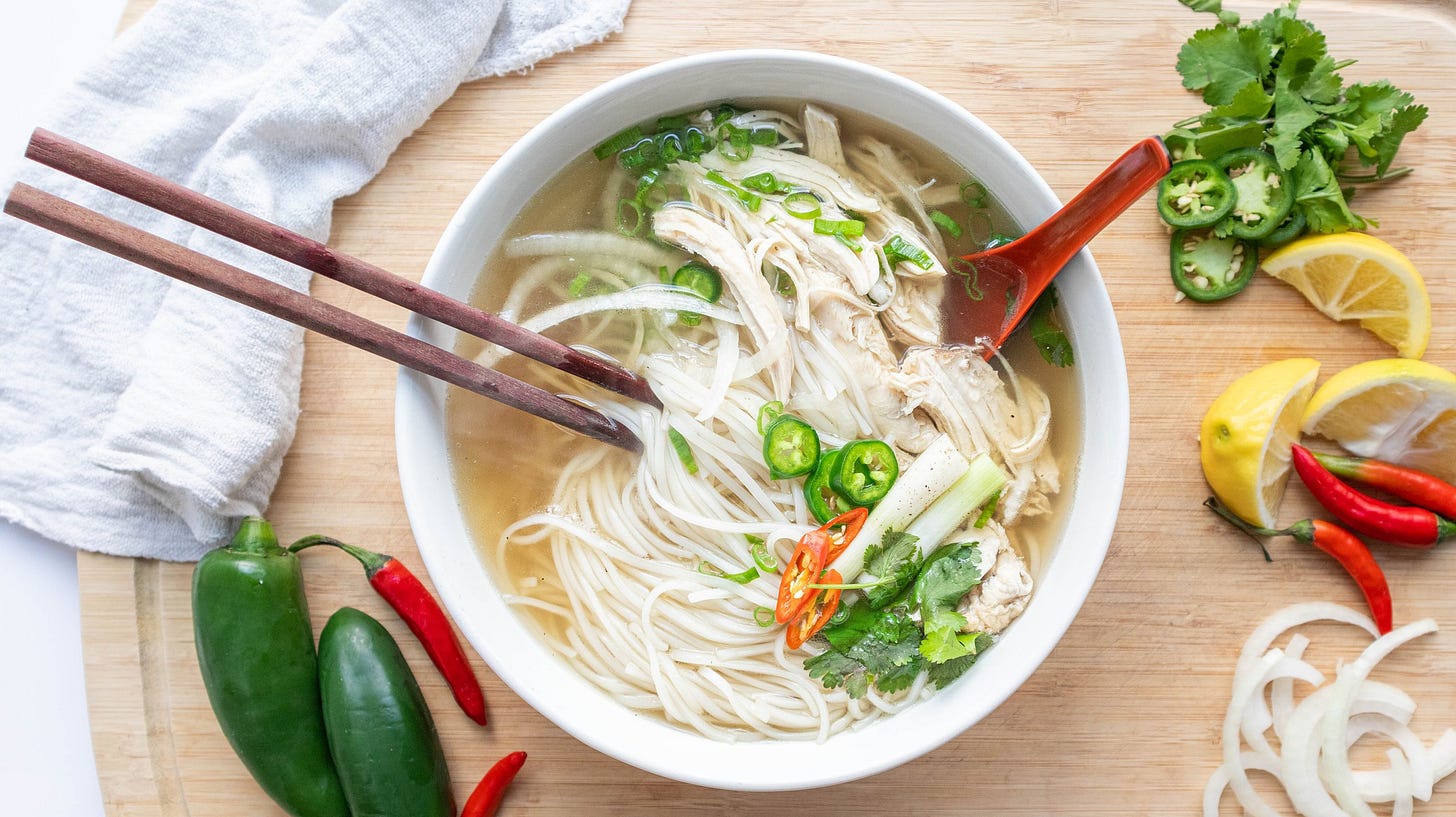 30-Minute Pressure Cooker Vietnamese Chicken Noodle Soup Recipe (Instant  Pot Pho Ga)