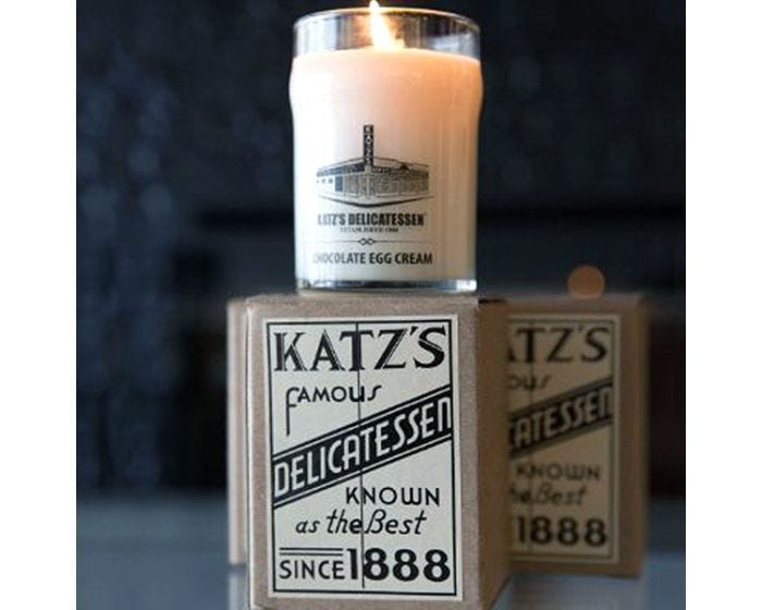 Katz's Deli Chocolate Egg Cream Scented Candle