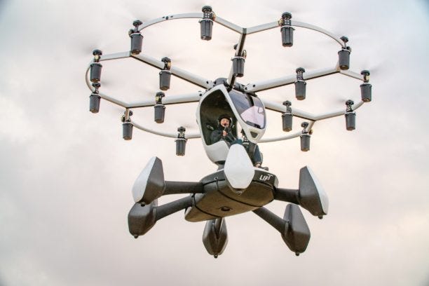 Passenger eVTOL in NYC LIFT and Charm - DRONELIFE