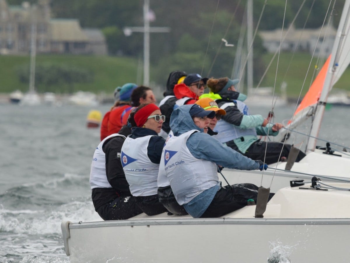 New York Yacht Club: Strong winds prove no match for Women’s 2v2 Team Race competitors