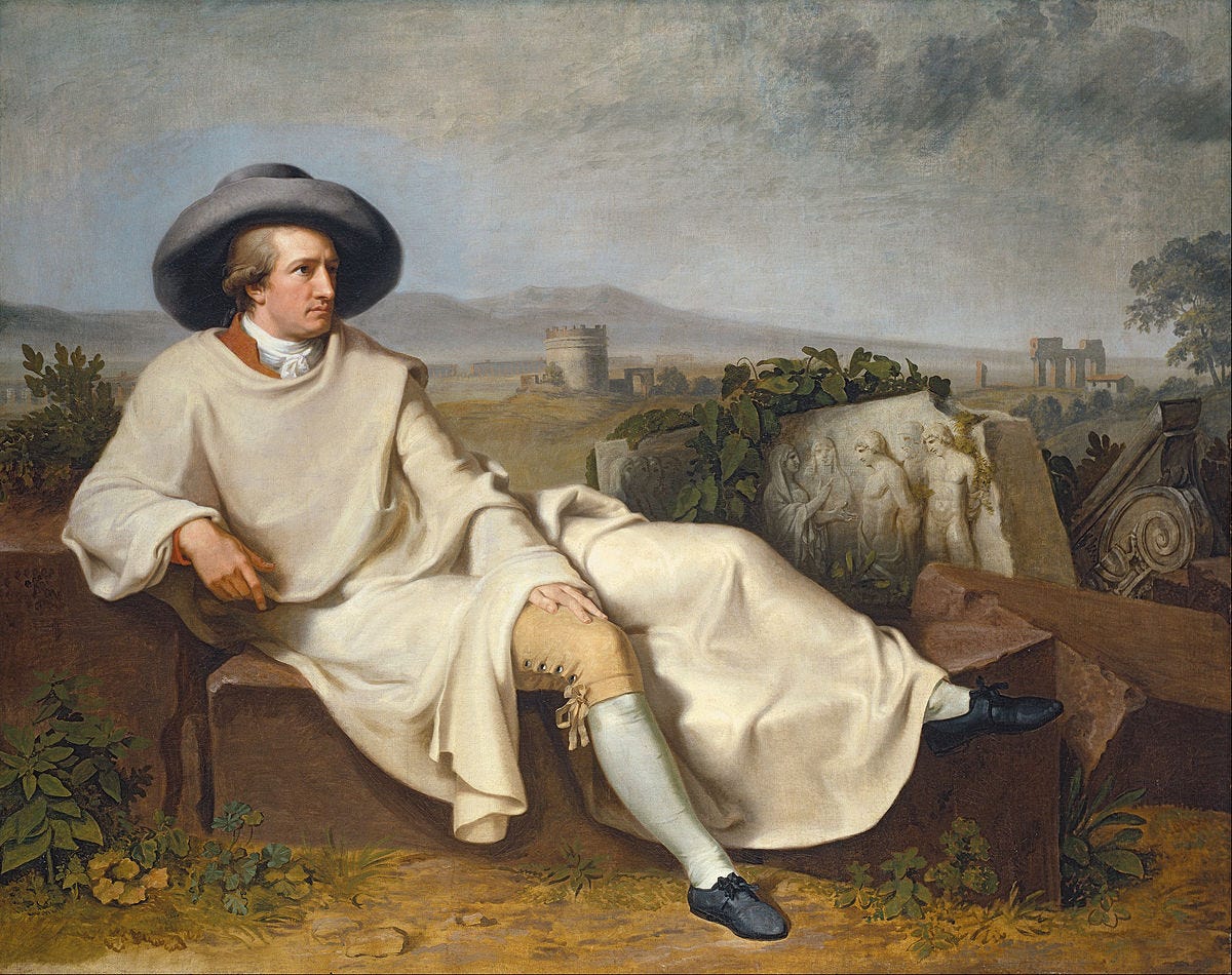 Goethe in the Roman Campagna - Wikipedia