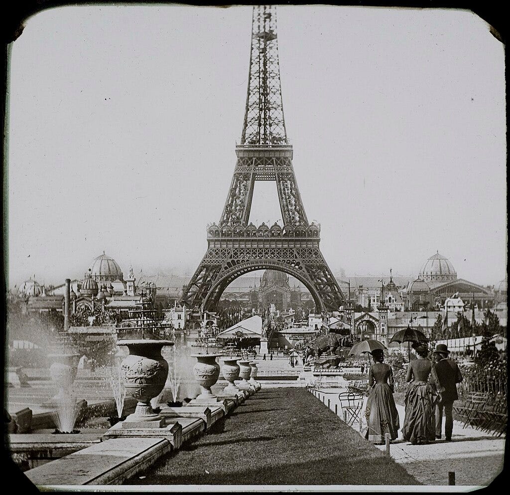 View of exposition from Trocadero