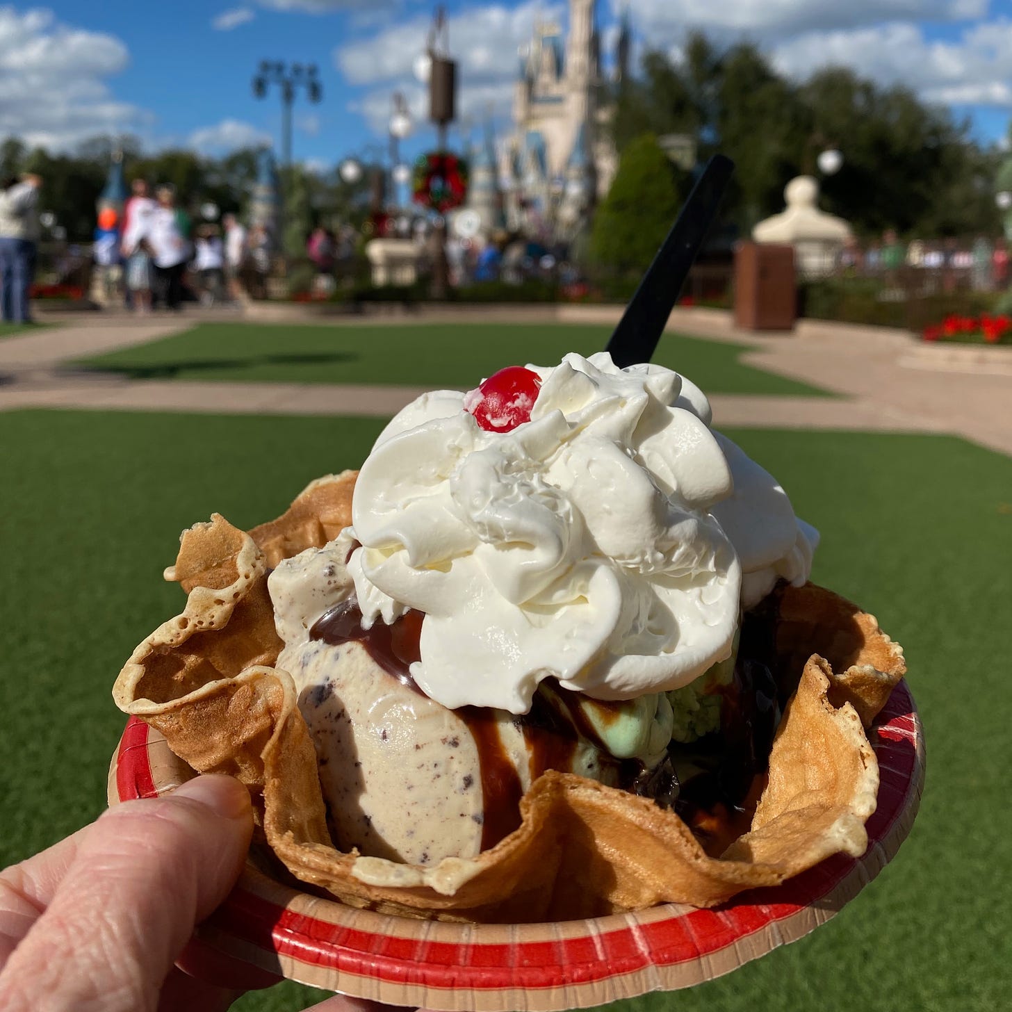 Plaza Sundae at Magic Kingdom, Disney World