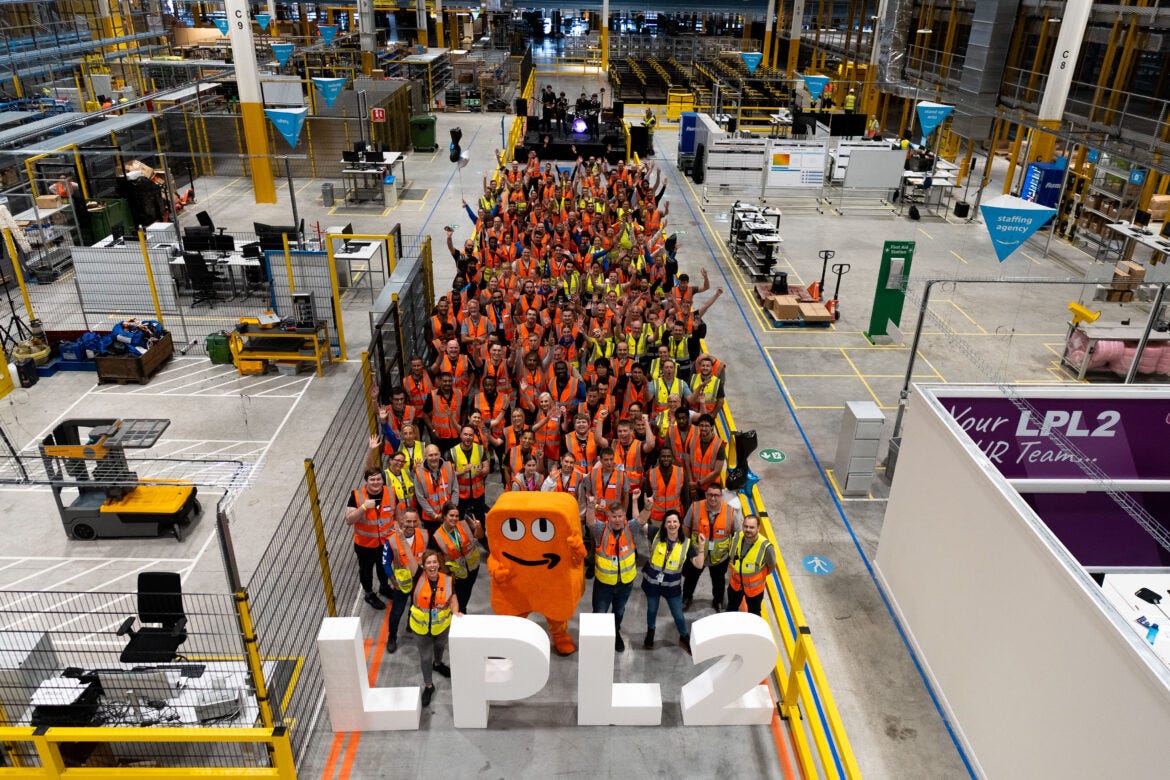 Amazon opens state-of-the-art fulfilment centre in Kirkby - Knowsley News