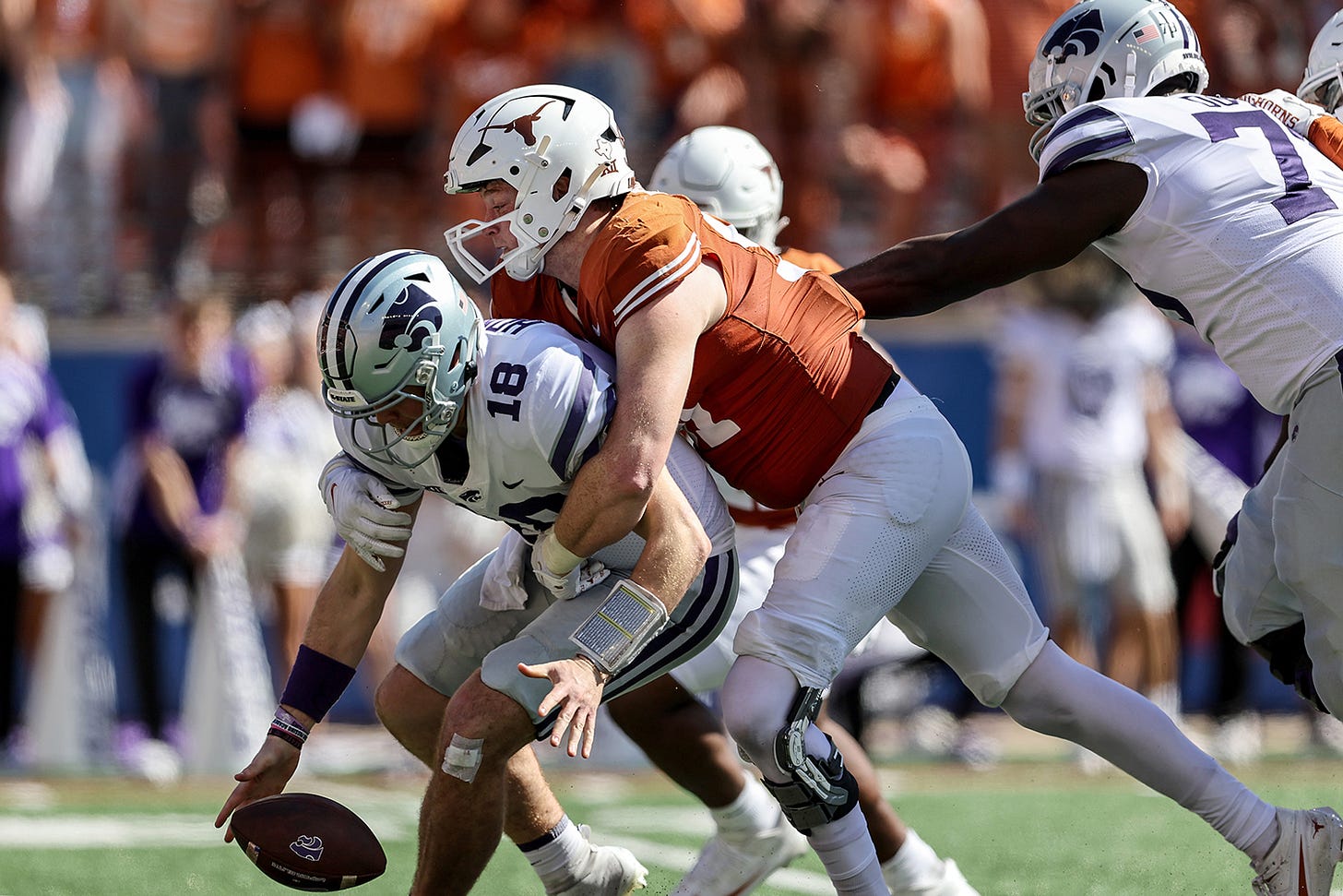 Texas withstands furious K-State comeback, wins in OT - The Iola Register