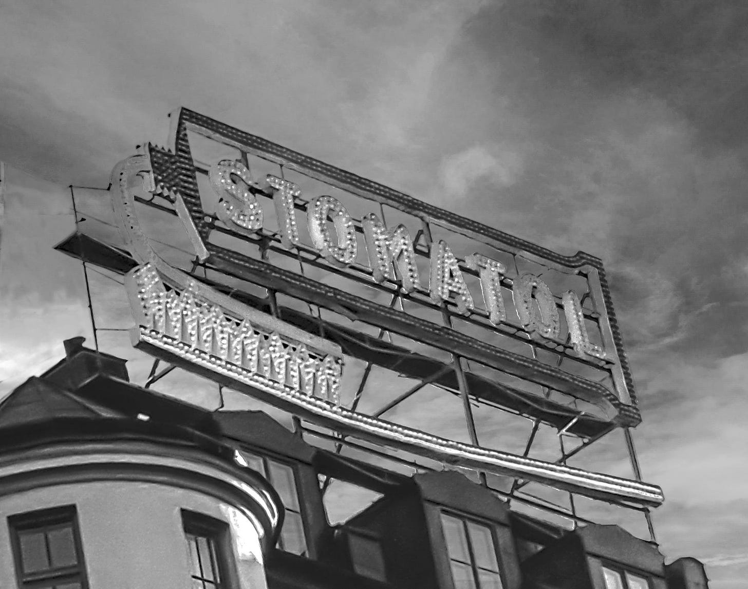 toothbrush sign