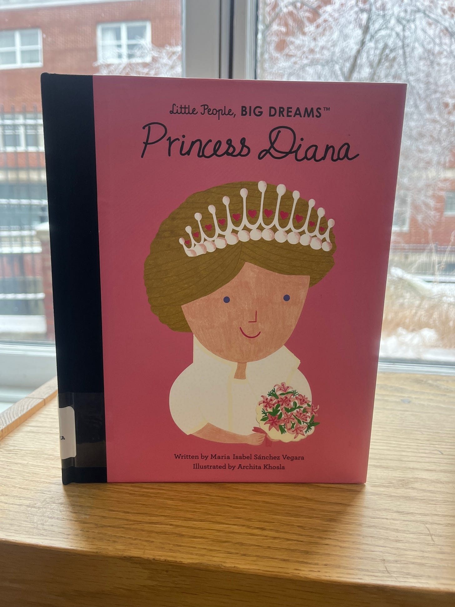 the cover of Little People Big Dreams: Princess Diana