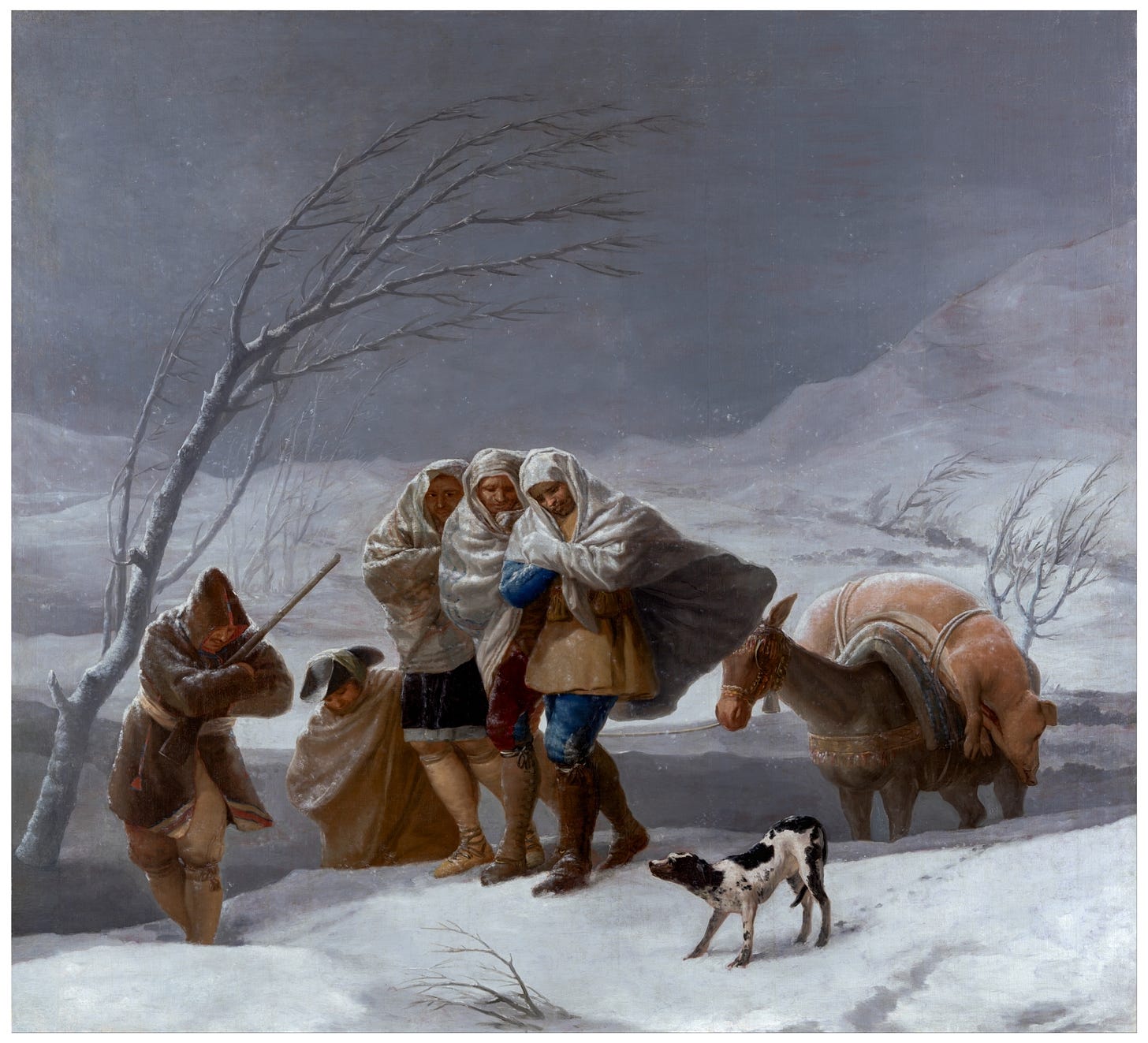 La nevada o El Invierno - Colección - Museo Nacional del Prado