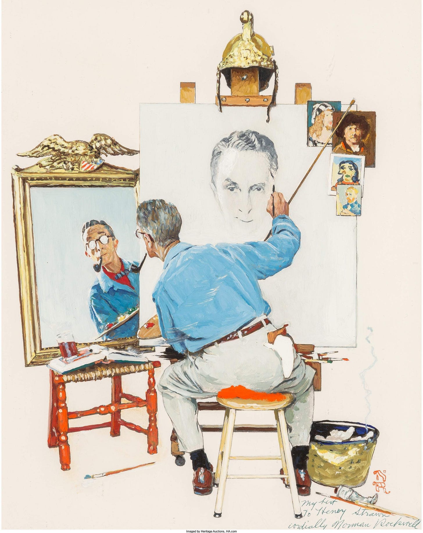 Rockwell-self-portrait.jpg (2385×3000)
