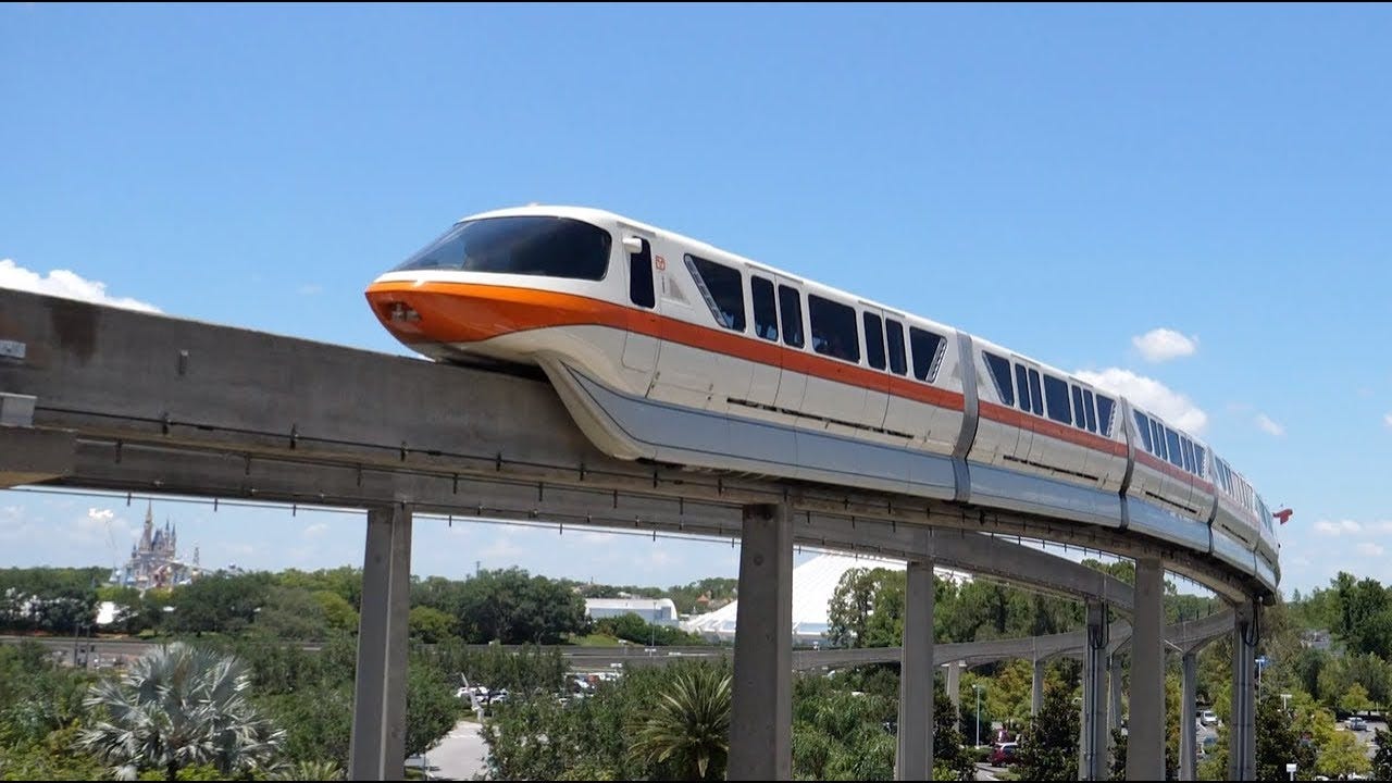 Magic Kingdom Monorail FULL RIDE in 4K 2020 at Walt Disney World  Transportation Orlando Florida - YouTube