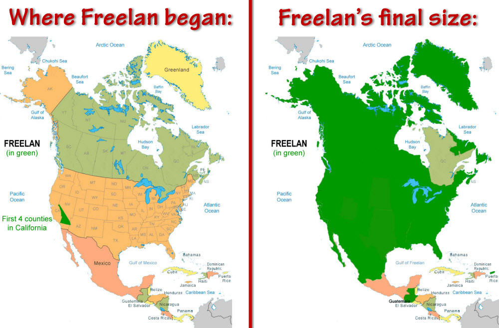 Freelan - beginning & final - by A.C. Cargill