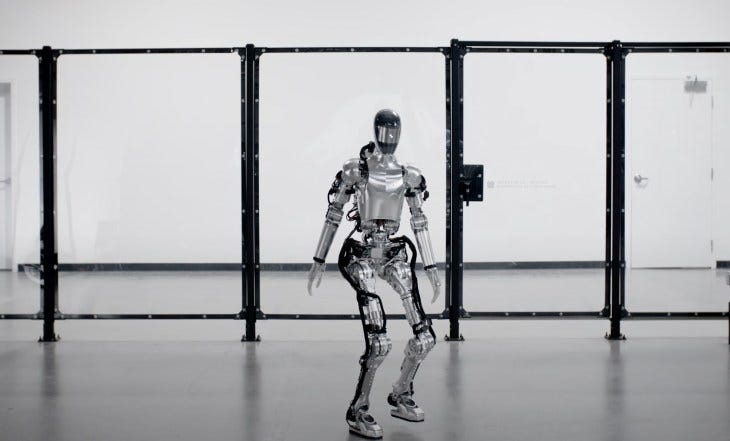 Figure robot walking