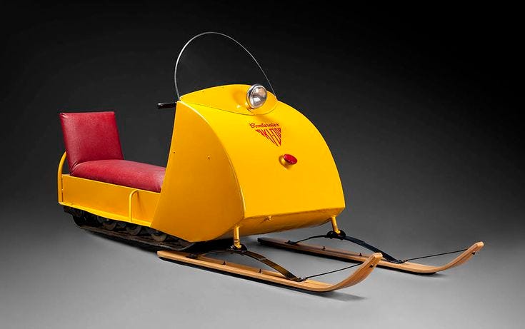 Joseph-Armand Bombardier / Ski-Doo Snowmobile / 1958 ...