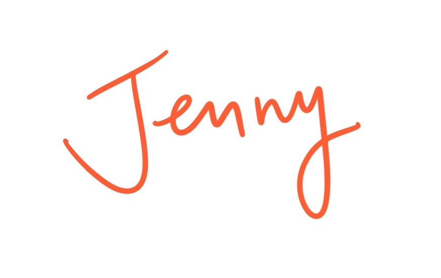 signature that says "Jenny"