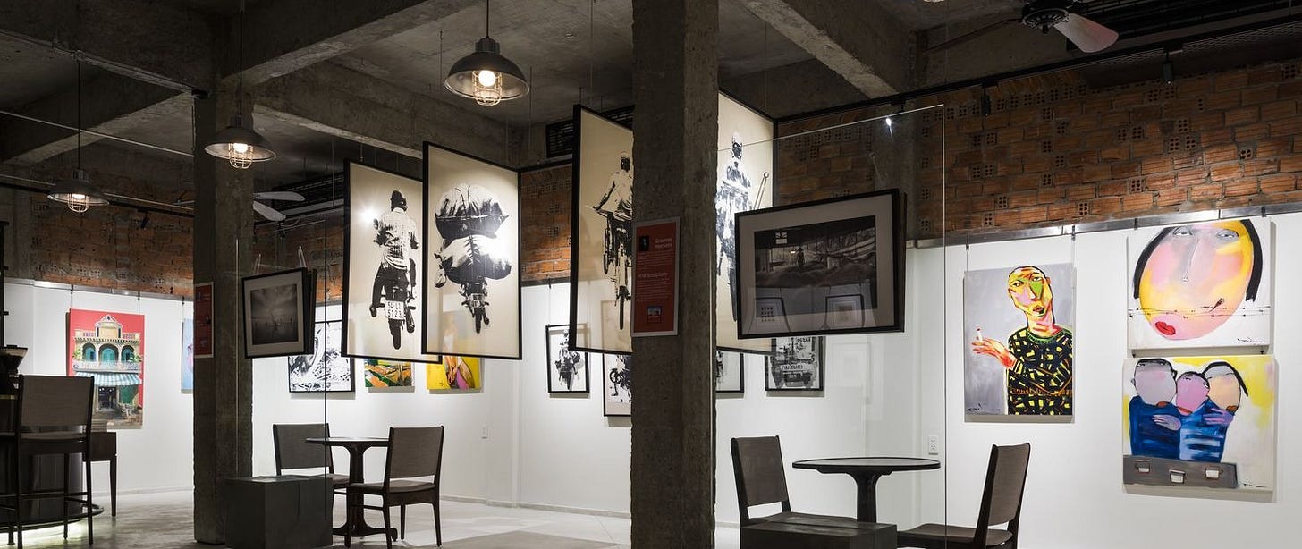 Coffee Shop Art Gallery
