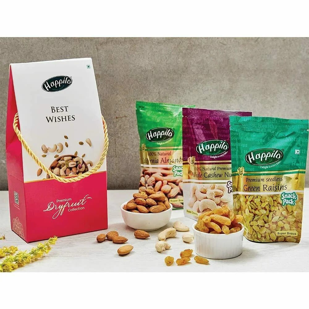 Buy Happilo Dry Fruit Celebrations Gift Box Aster 130g Online at Best  Prices in India - JioMart.