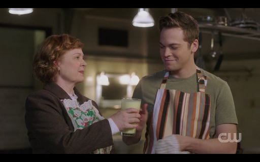 Mrs Butters giving Jack a drink with something special in it SPN