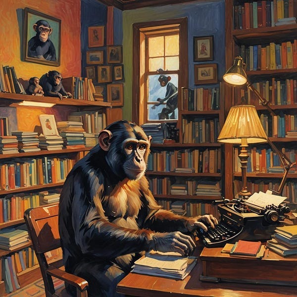 Monkey typing