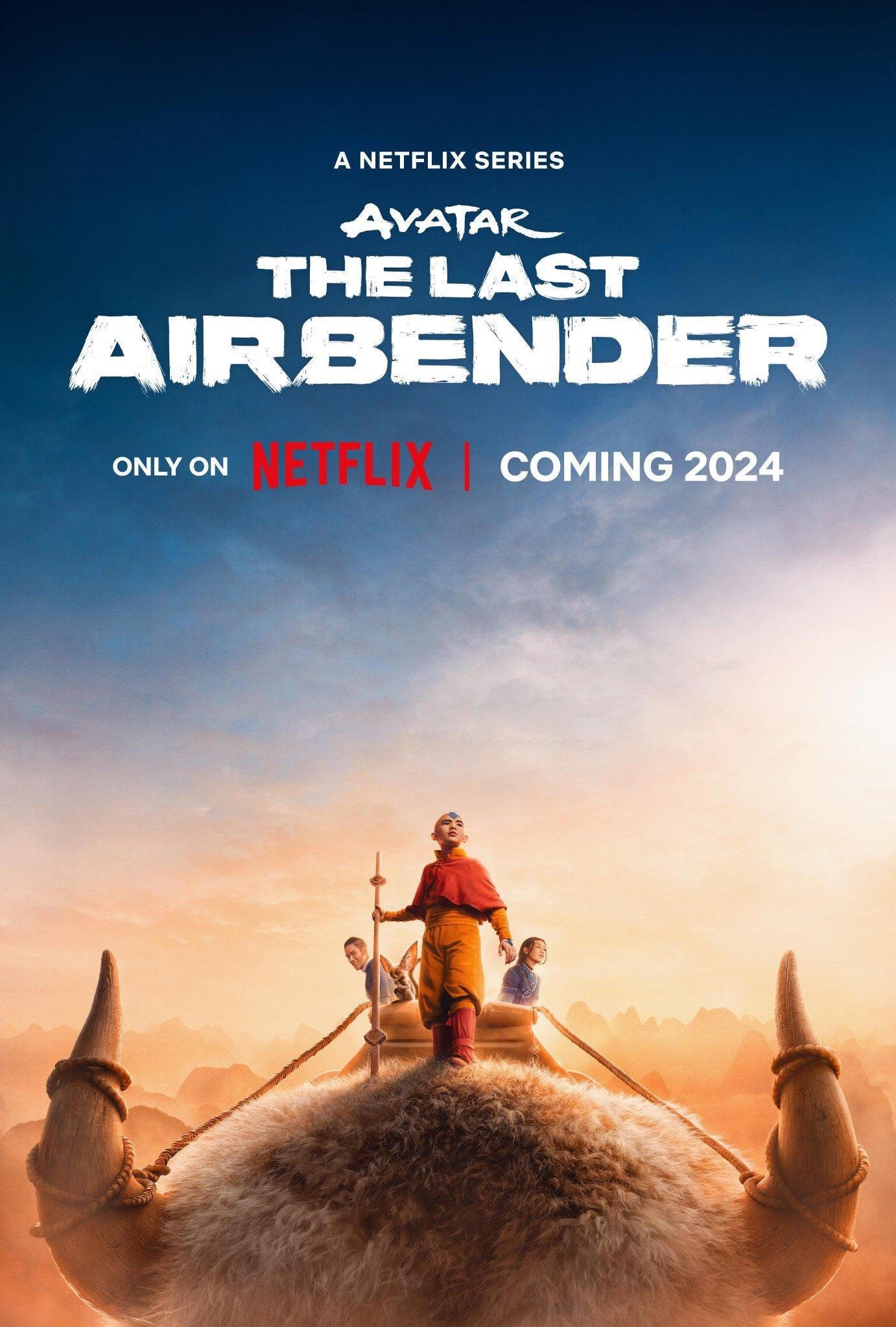 Netflix's Avatar: The Last Airbender Poster Released
