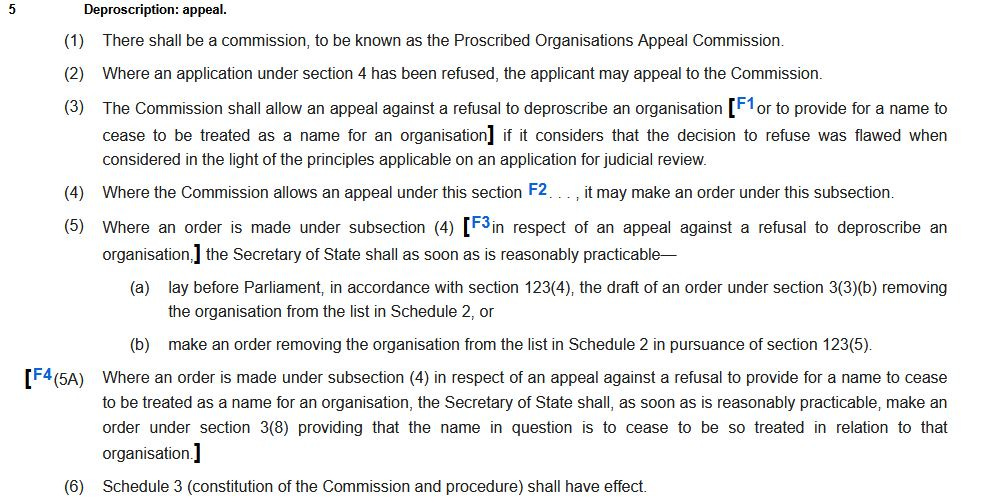Section 5 of the Terrorism Act 2000