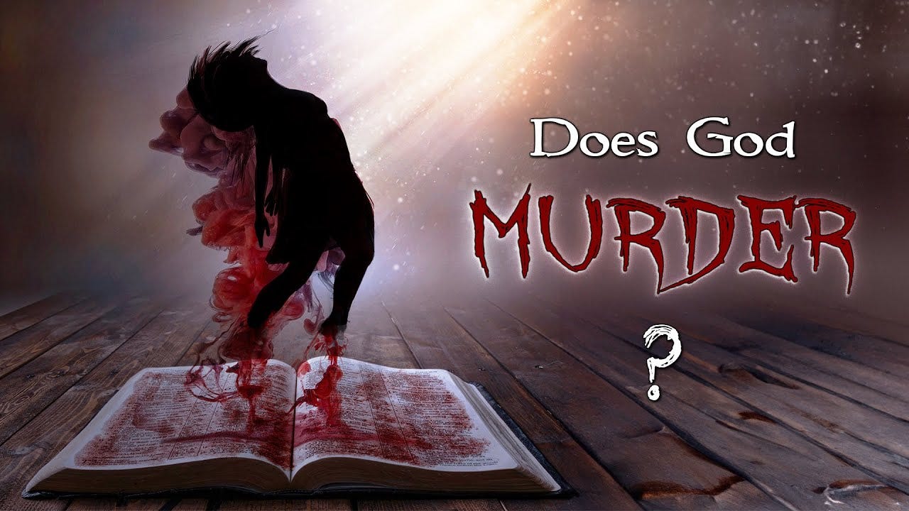 WHY DID GOD KILL people IF it is a SIN to MURDER?? - YouTube