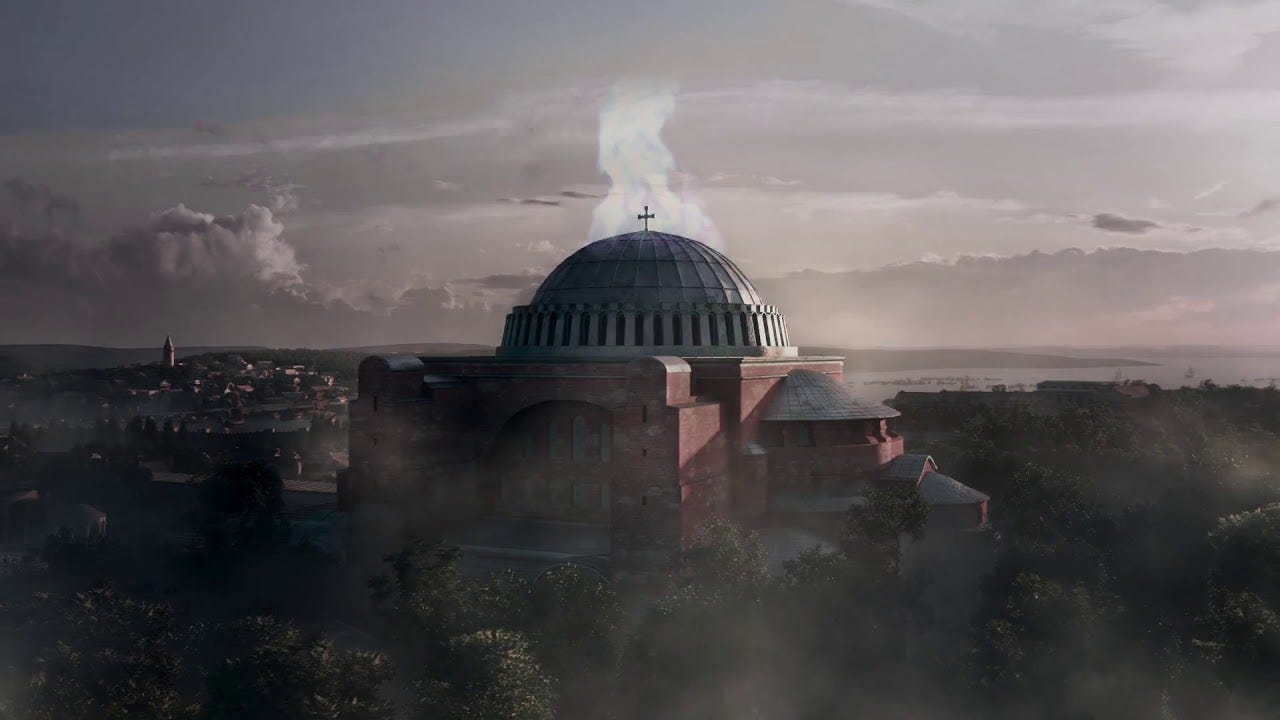 Lightning on the roof of Hagia Sophia, the day before the Fall of the Byzantine Empire - YouTube Lightning on the roof of Hagia Sophia, the day before the Fall of the Byzantine Empire - YouTube