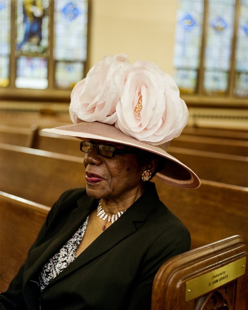 Easter Hats at the Abyssinian Baptist Church in Harlem