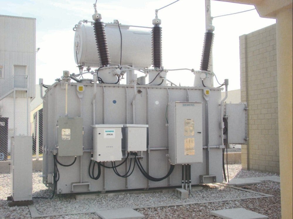 160 Mva 3-Phase Siemens Electrical Power Transformer