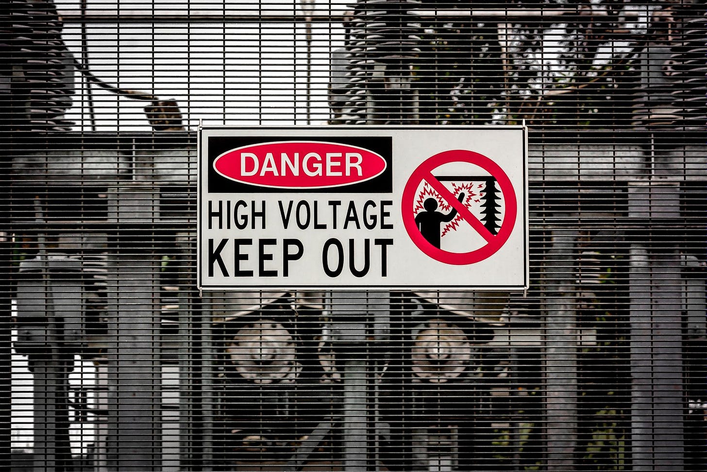 Danger High Voltage Sign 1 Free Photo Download | FreeImages