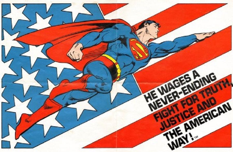 How Superman Comics Dealt With the 'American Way' in the Past