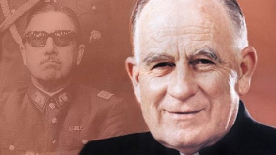 El cardenal Silva Henríquez y Pinochet
