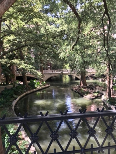 View of San Antonio River Walk