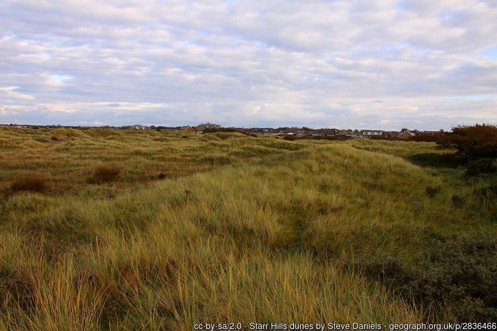 Starr Hills dunes, Kilgrimol ward