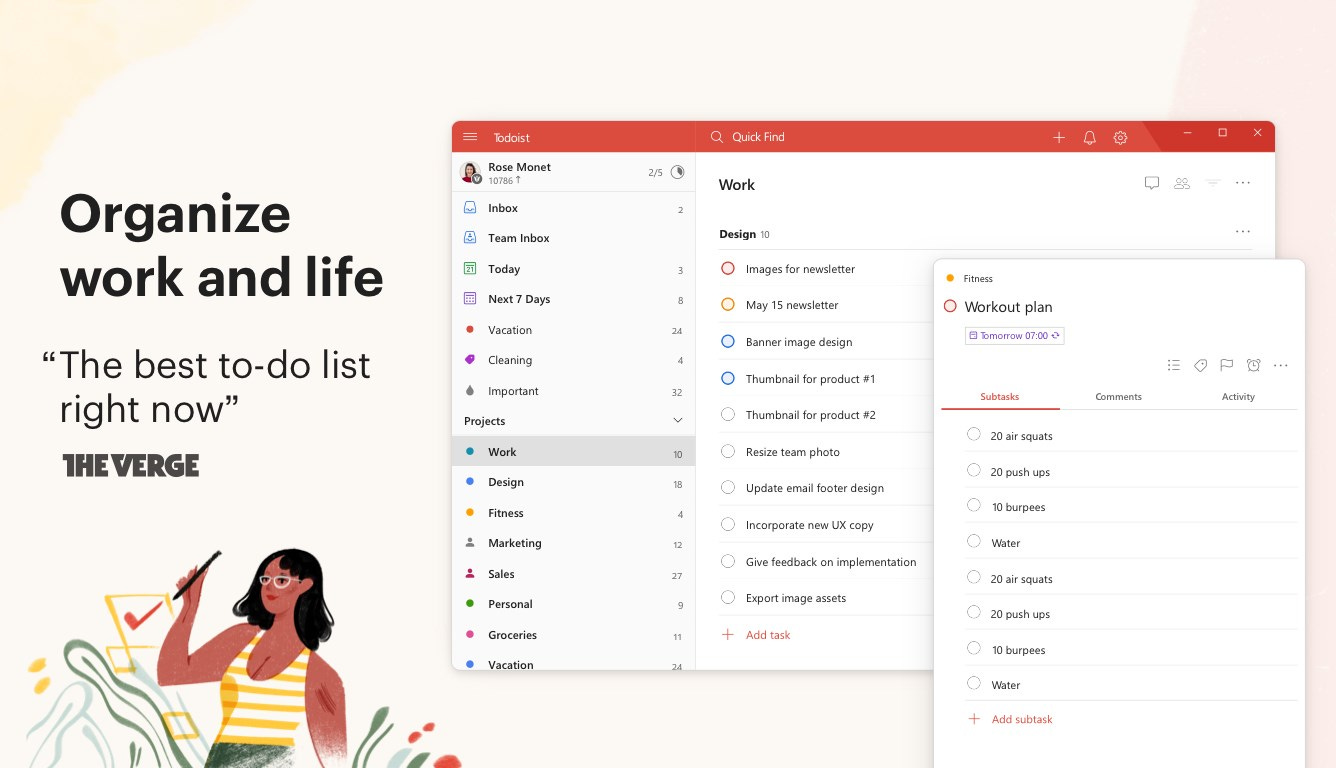 Todoist: To-Do List and Task Manager - Microsoft Apps