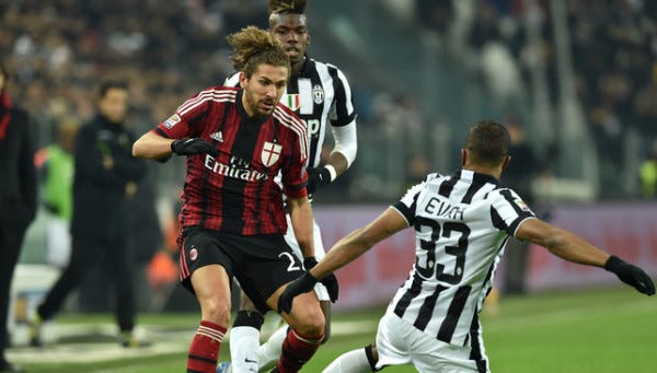 ac milan beats palermo serie a soccer 2015