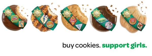 Girl Scout Cookie Sales Begin February 6 - and There's an App for That! -  Owassoisms.com