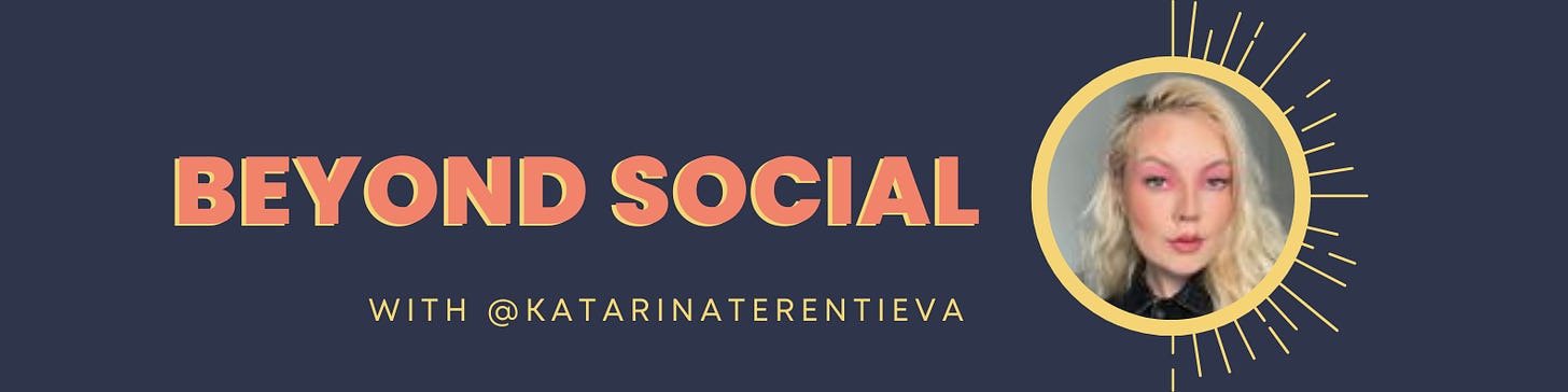 Beyond Social series interview with Kate Terentieva