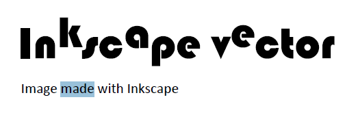 Convert text to SVG/vector in a Word document