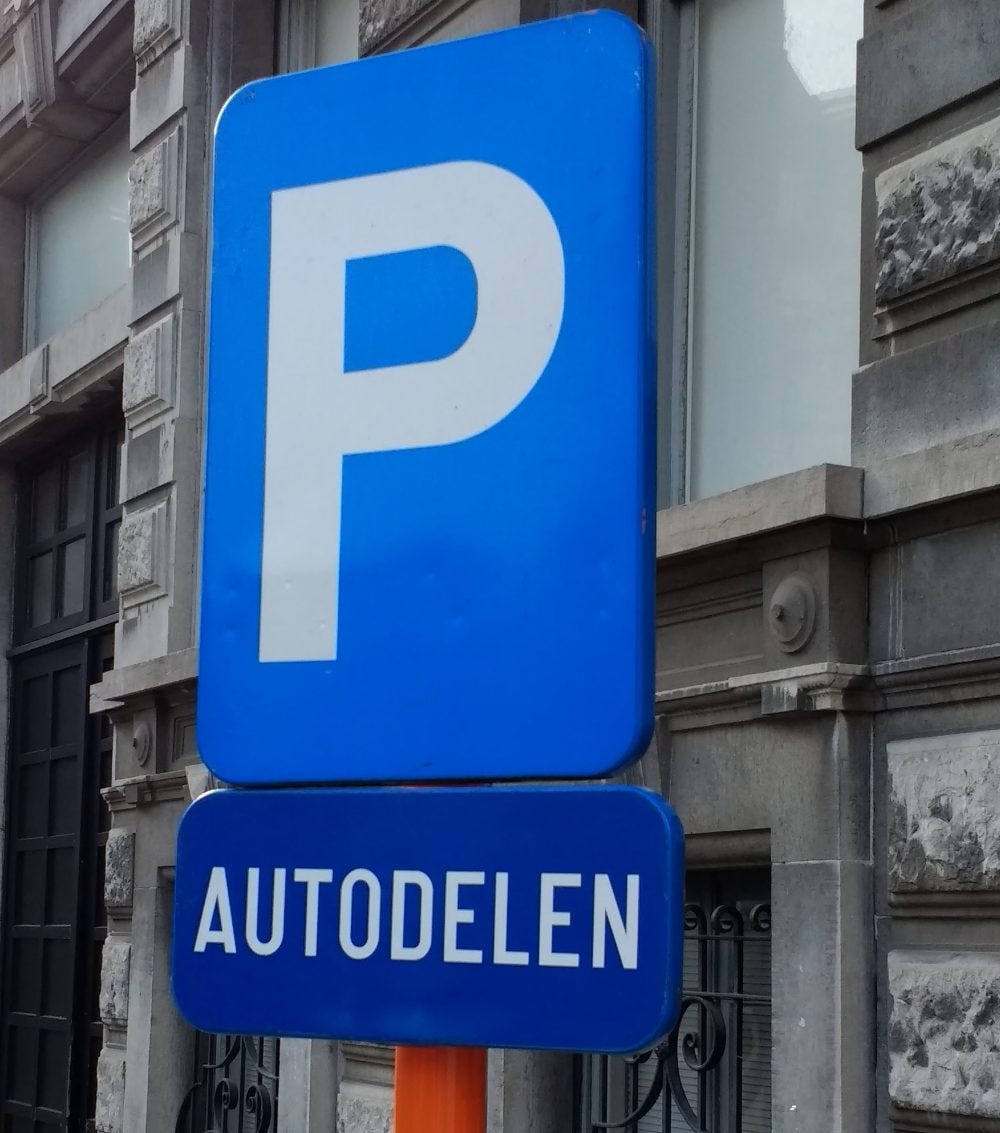 Voorbehouden parkeerplaatsen in Gent: update - Dégage! - autodelen en  fietsdelen